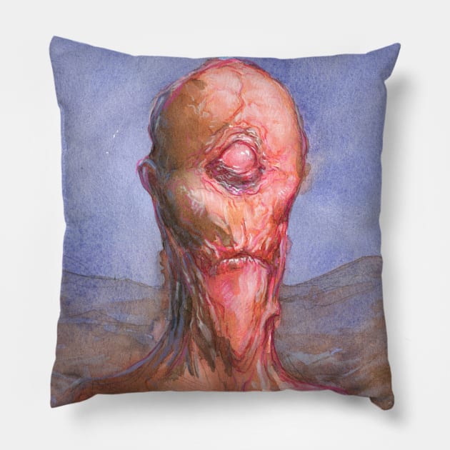 Cyclops Pillow by VinceLocke