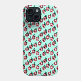 Raspberry & White Chocolate Doughnuts Phone Case