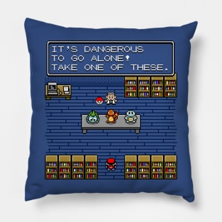 It's Dangerous to Catch them All Pillow