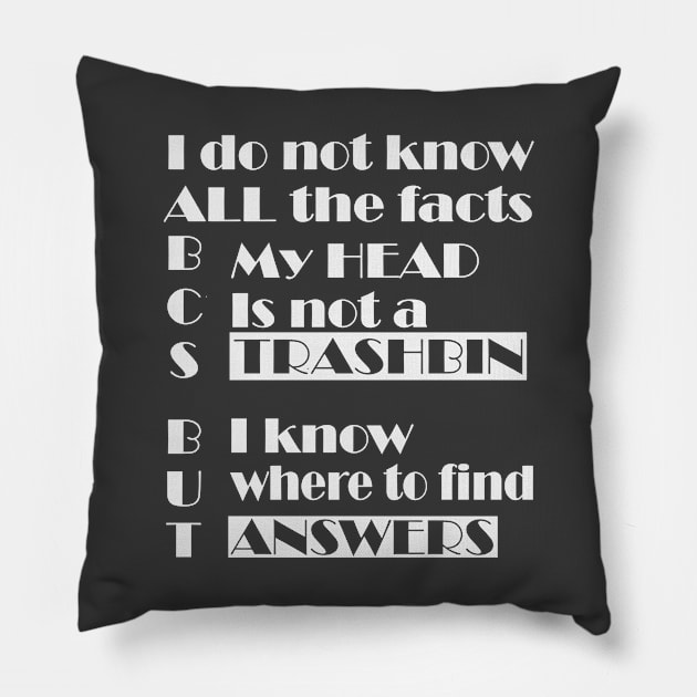 Facts from google Pillow by Johka