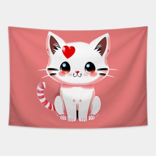 Sweetheart Purrzle Tapestry