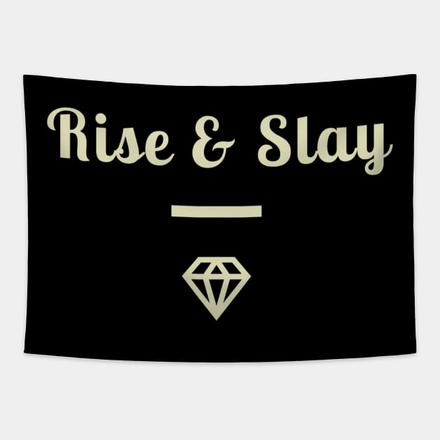 Rise & Slay Tapestry by MandalaHaze