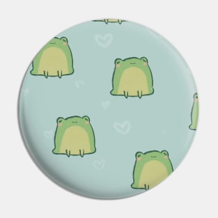 Cute Frog Print Pin