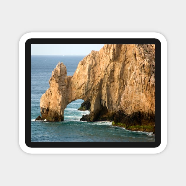 Lands End at Cabo San Lucas Magnet by randymir