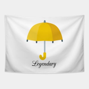 Yellow umbrella - legendary - How I met your mother Tapestry