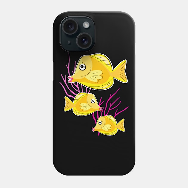 Tropical Fish Phone Case by AntiqueImages