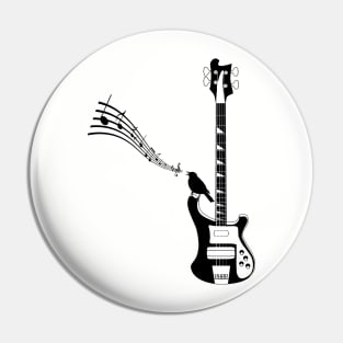 guitarist, bassist, bass guitar Pin