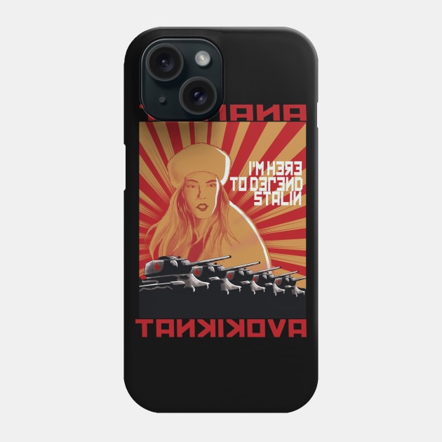 Tatiana Tankikova Phone Case by ablazeko