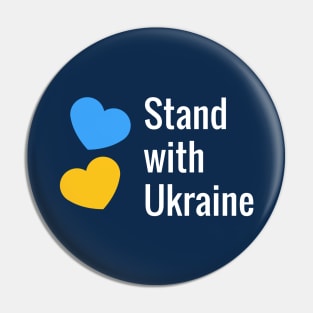 Stand with Ukraine Pin