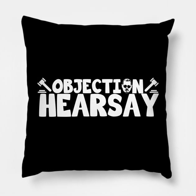 Objection Hearsay Pillow by shawnalizabeth