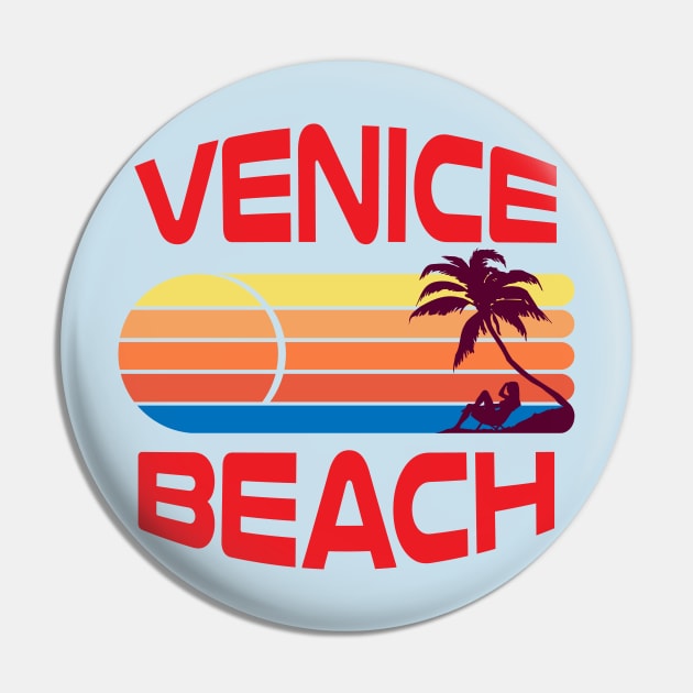 Venice Beach Design Pin by Brobocop