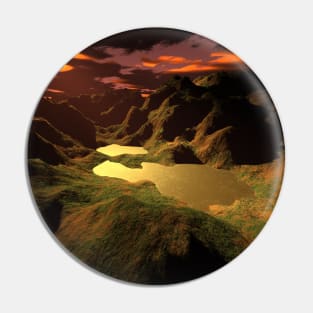 The Golden Lake Pin