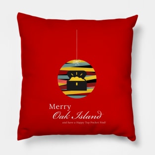 Oak Island Christmas Shirt Pillow