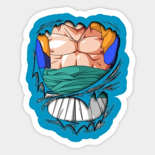 Future Trunks Imperfect Cell Saga Dragon Ball Super - Dragon Ball Gt Kid Goku  Pan Trunks - Sticker