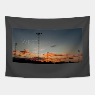 West Texas Sky Sunset Tapestry