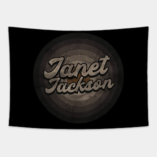 RETRO BLACK WHITE - Janet Jackson Tapestry