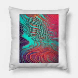 Synth Wave Pillow