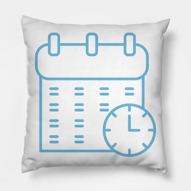 Pick a Date! Pillow by Jonathan Wightman