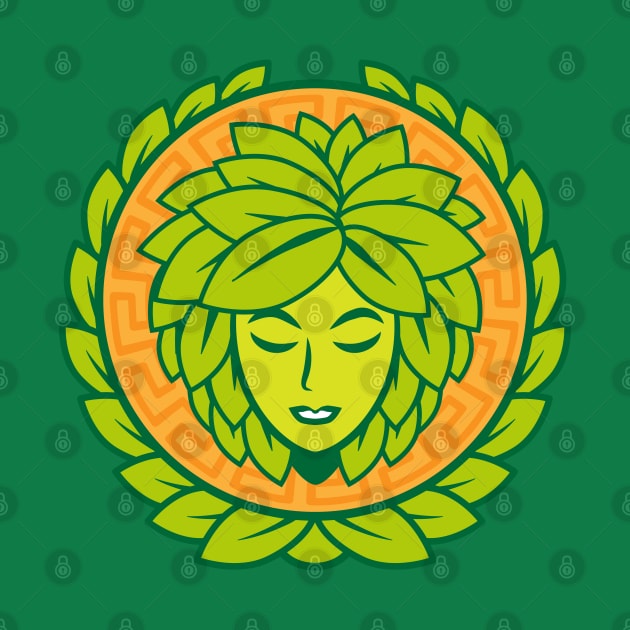 Floral Woman head logo by Maxsomma