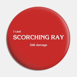 D&D: Scorching Ray Pin