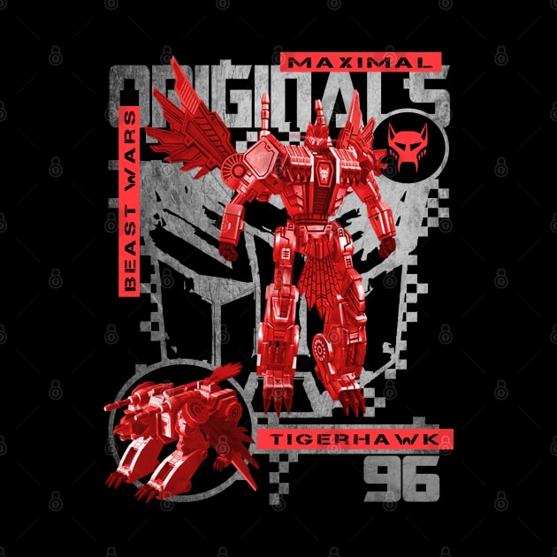 Originals BW - Tigerhawk by CRD Branding