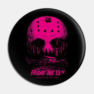 friday the 13th movie Pin