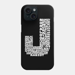 JUVE - JUVENTUS - WHITE TEXT - 2020 - 2021 Phone Case