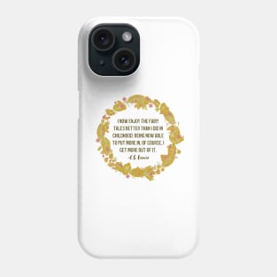 Enjoying the Fairy Tales Phone Case