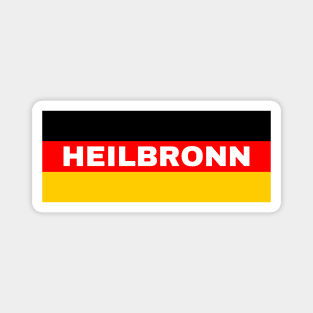 Heilbronn City in German Flag Magnet