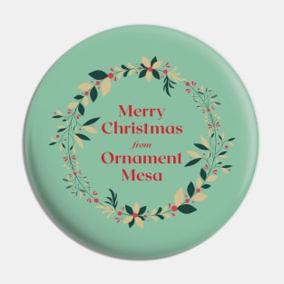 Ornament Mesa Christmas Pin