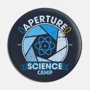 Aperture Camp Pin