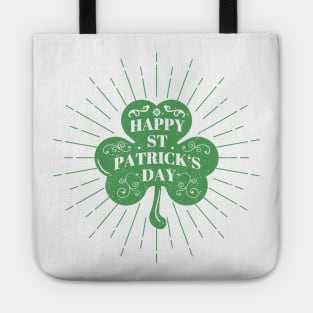 st patrick-s day shamrock green print Tote