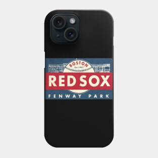 Throwback Boston Red Sox 2 by Buck Tee Originals Phone Case