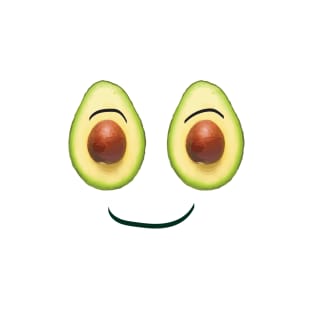 Avocado happy face T-Shirt