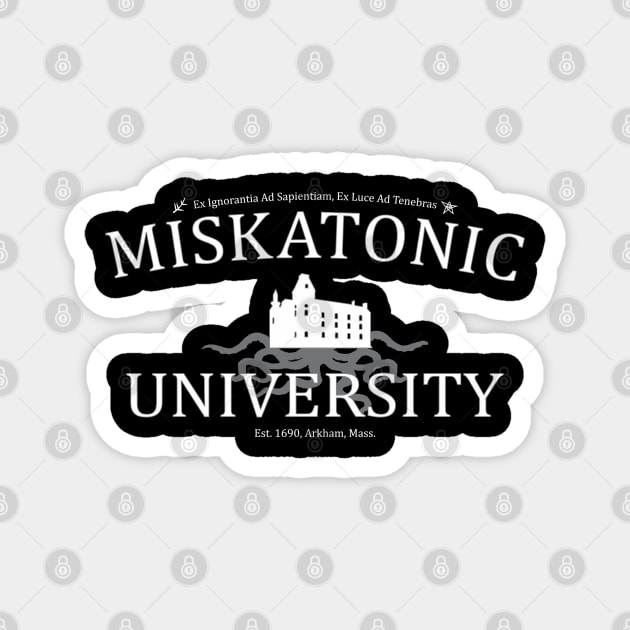 Miskatonic University classic v.b Magnet by Desperado902