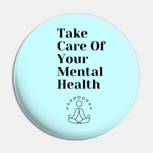 Take Care Of Your Mental Health With Yoga Pin