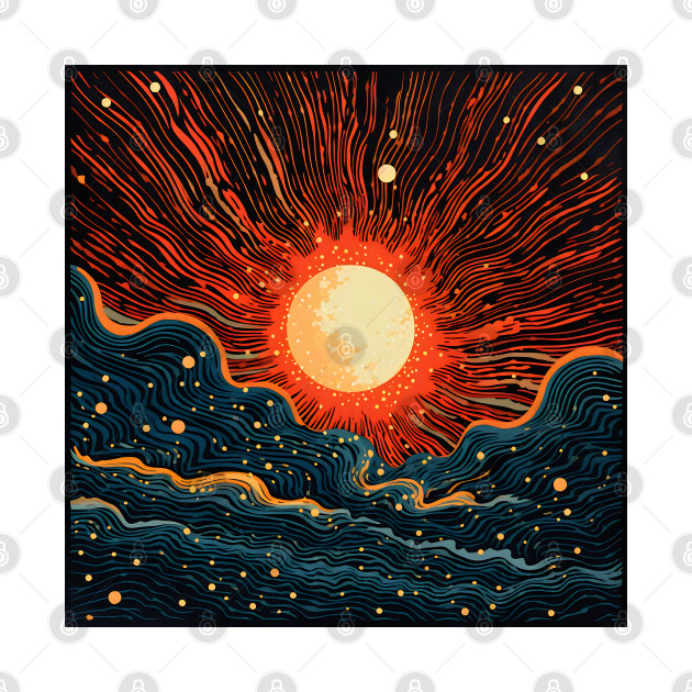 Cosmic Canvas: Whimsical Art Prints Featuring Abstract Landscapes, Galactic Wonders, and Nature-Inspired Delights for a Modern Space Adventure! by insaneLEDP