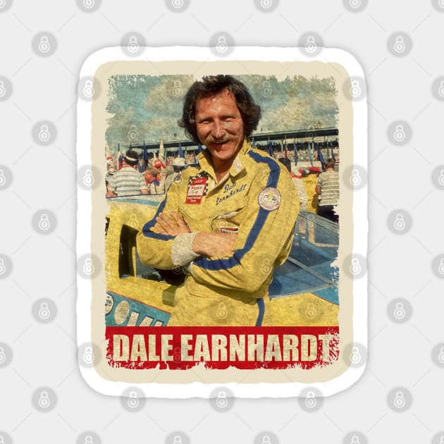 Dale Earnhardt - NEW RETRO STYLE Magnet by FREEDOM FIGHTER PROD