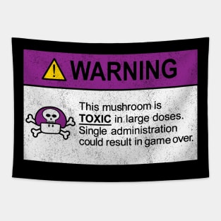 Toxic Mushroom Tapestry