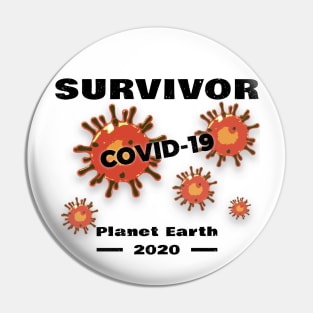 Pandemic Survivor Pin