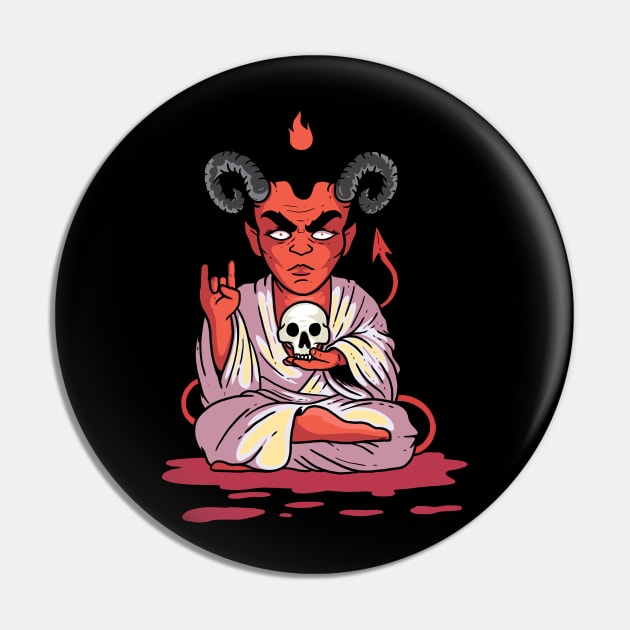 All Hail Satan Zen Pin by pa2rok