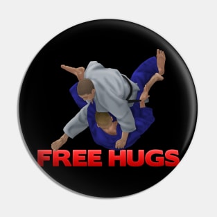 Free Hugs Pin