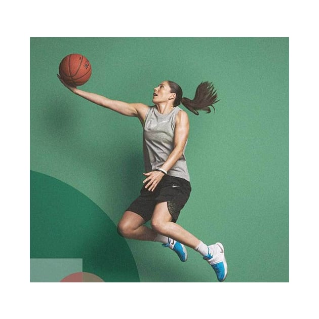 Sue Bird Hoopin' by ethanchristopher