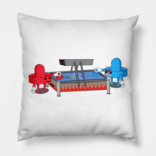 Air hockey Pillow by Jawes