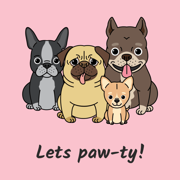 Lets pawty by Rc tees