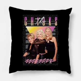 The Chicks Retro Style  Fan Art Pillow