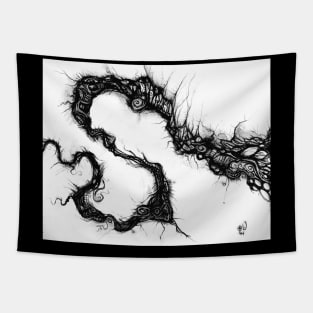 Shadow weirdness Tapestry