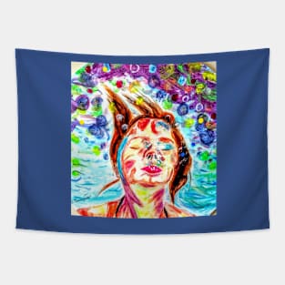 "Swim" Tapestry