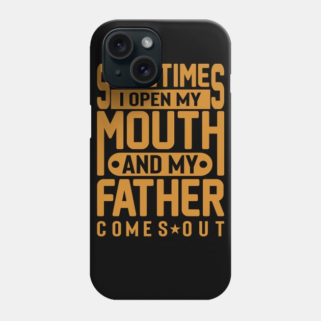 Father`s Day Phone Case by Lin-Eve