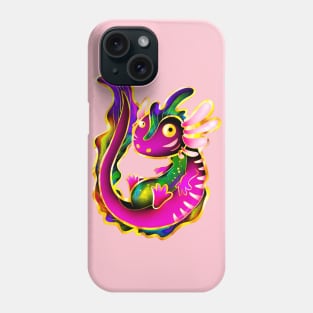 Galaxy axolotl Phone Case